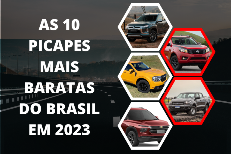 As 10 Picapes Mais Baratas do Brasil em 2023